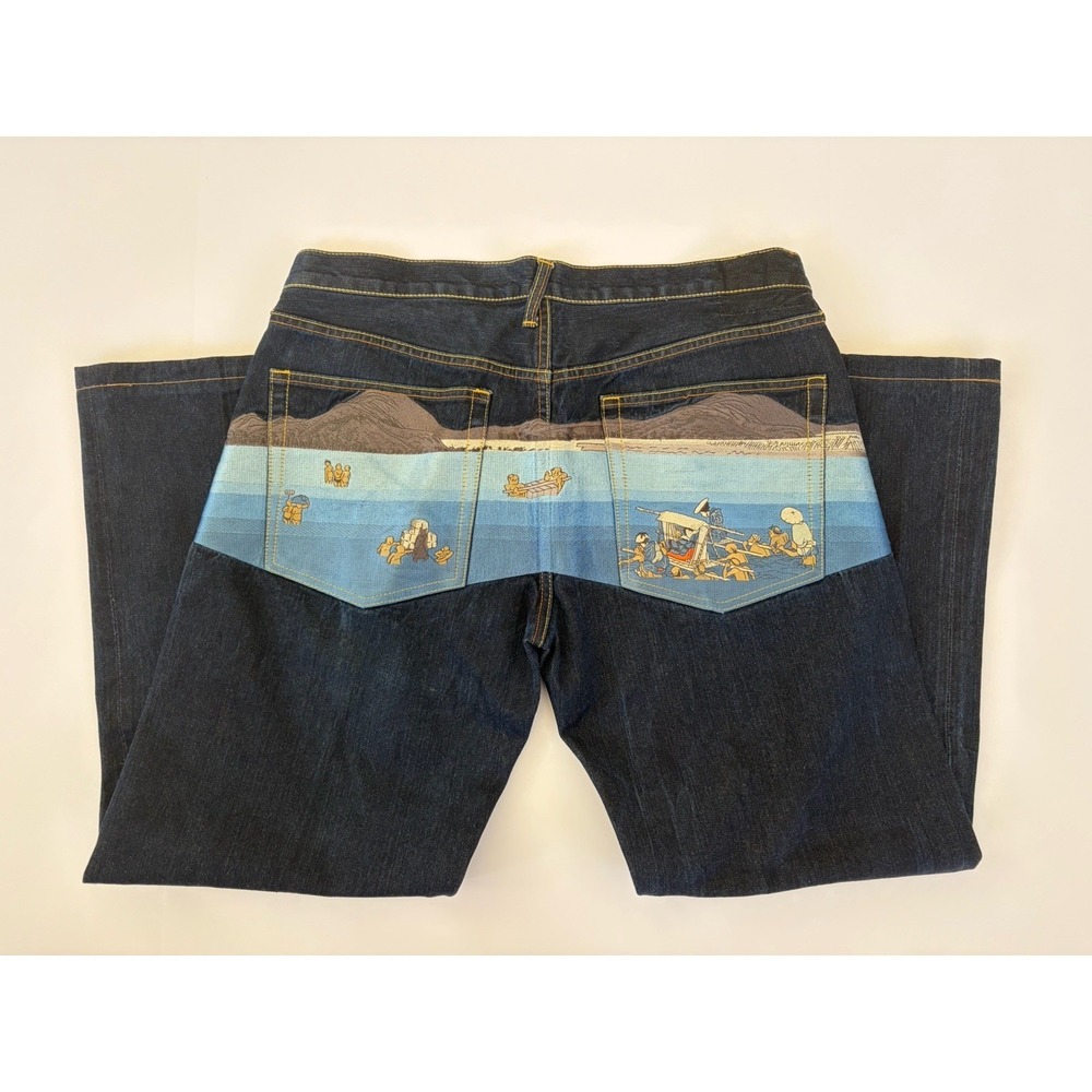 RMC JEANS Martin Ksohoh Jeans TOYO STORY TOKAIDO ACROSS THE RIVER Streetwear